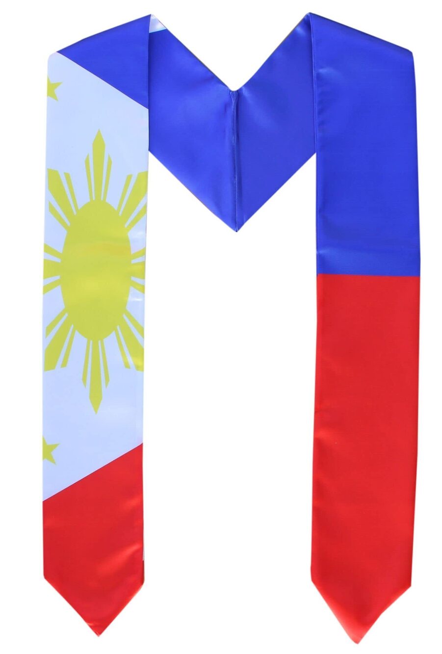 3503 Graduation Country Flag Stole Sash Scarf Graduate Pride Philippines